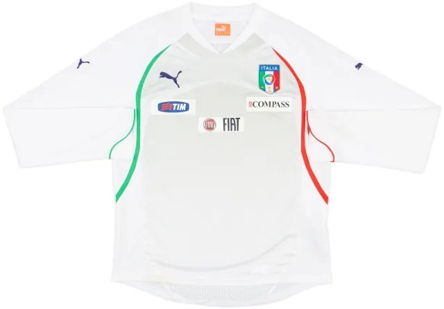 Puma Italy Mens LS Home Shirt 2010