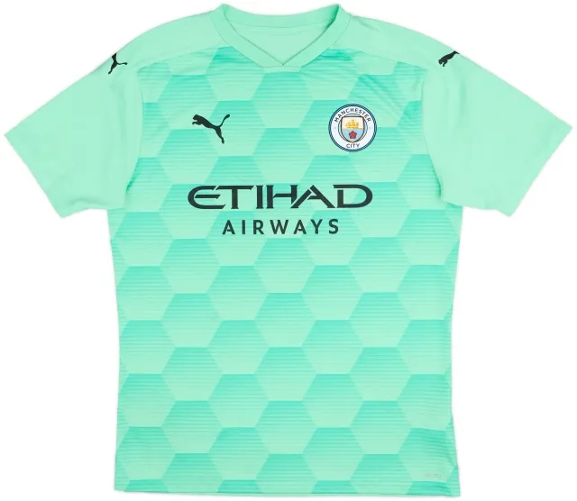 Puma Manchester City Mens LS Goalkeeper Home Shirt 2020/21