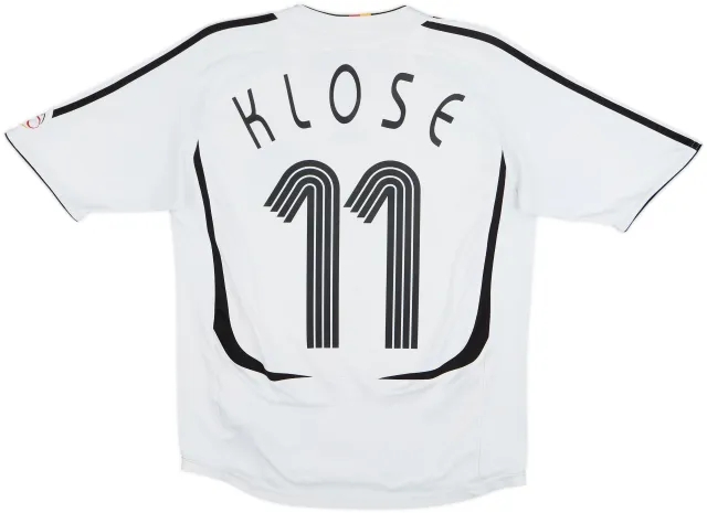 adidas Germany Boys SS Home Shirt 2005