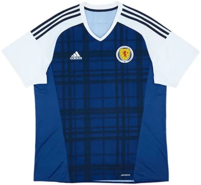 adidas Scotland Mens SS Home Shirt 2016