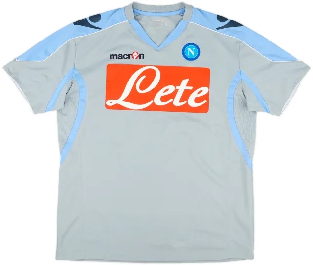 Macron Napoli Mens SS Home Shirt 2011/12