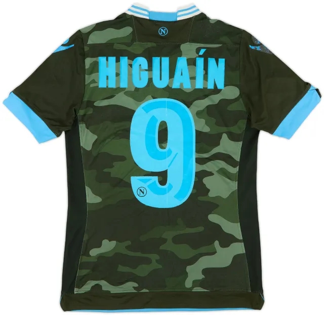 Macron Napoli Mens SS Away Shirt 2013/14