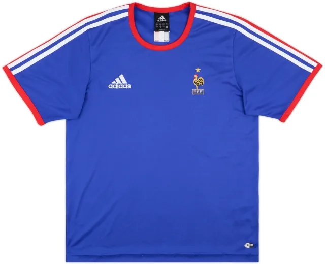 adidas France Mens SS Home Shirt 2004
