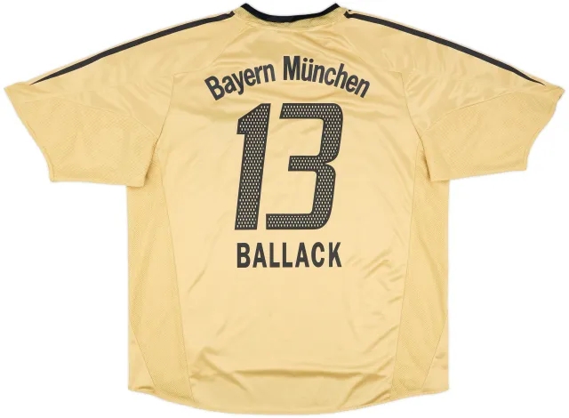 adidas Bayern Munich Mens SS Away Shirt 2004/05