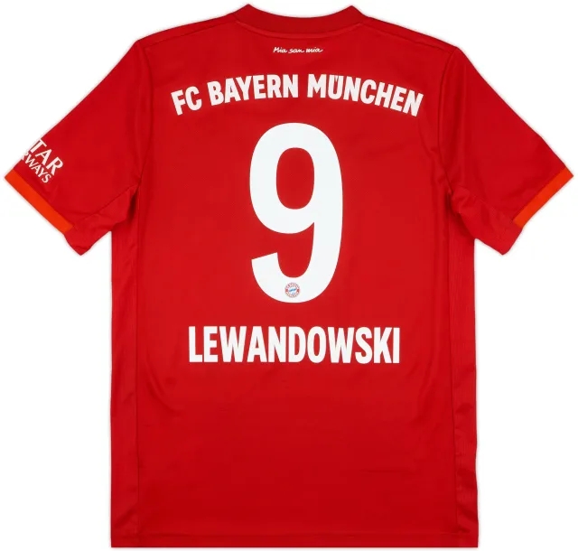 adidas Bayern Munich Boys SS Home Shirt 2019/20