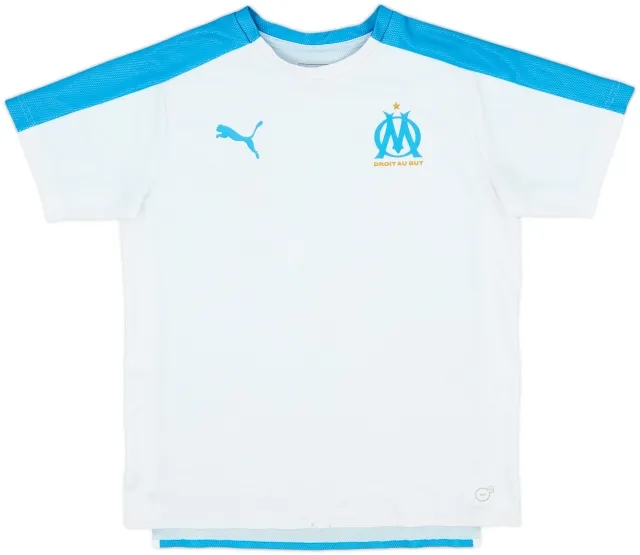 Puma Marseille Boys SS Home Shirt 2017/18