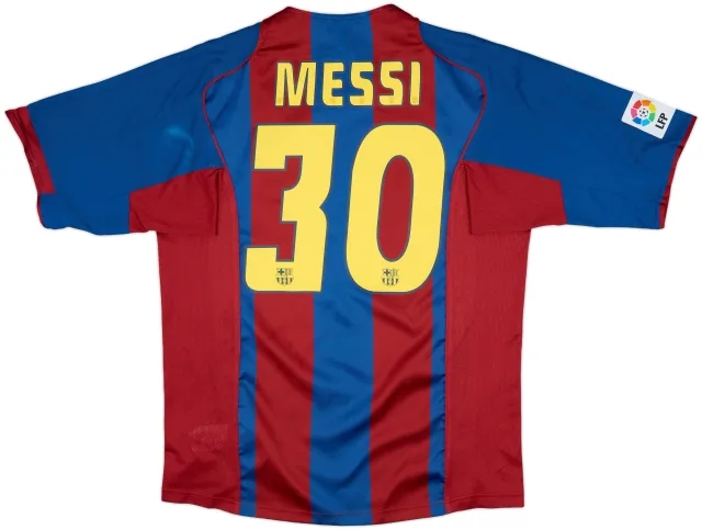 Nike Barcelona Mens SS Home Shirt 2004/05