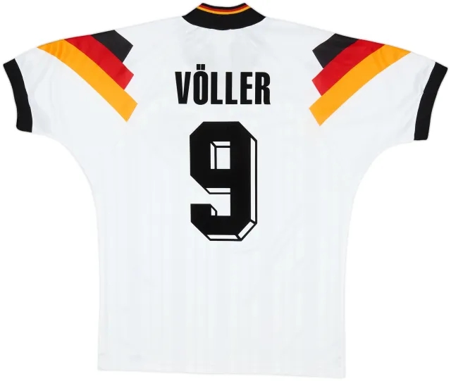adidas Germany Mens SS Home Shirt 1992