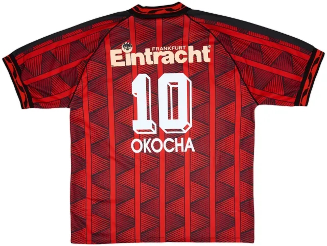 Puma Eintracht Frankfurt Mens SS Home Shirt 1995/96