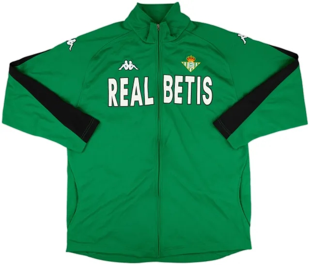 2006-07 Real Betis Kappa Track Jacket - 10/10 - (XXL)
