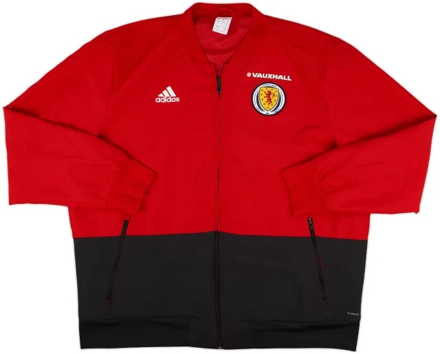 2017-18 Scotland adidas Track Jacket - 10/10 - (XXL)