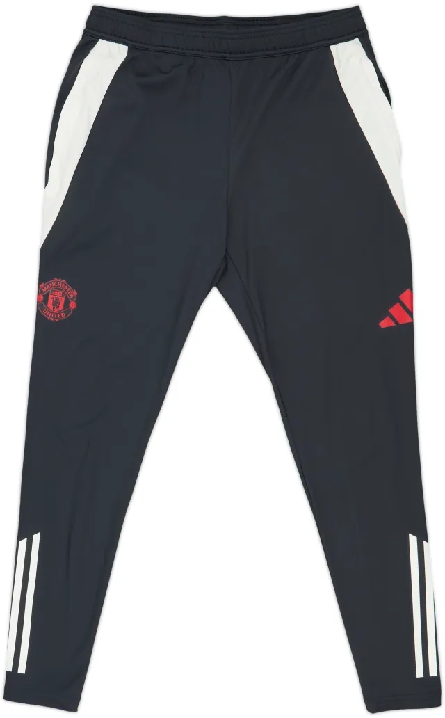 2024-25 Manchester United adidas Track Pants/Bottoms - 10/10 - (S)
