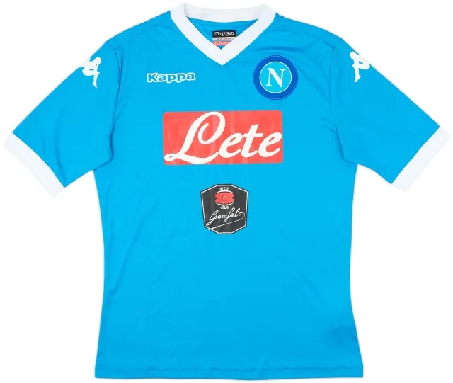 Kappa Napoli Mens SS Home Shirt 2015/16