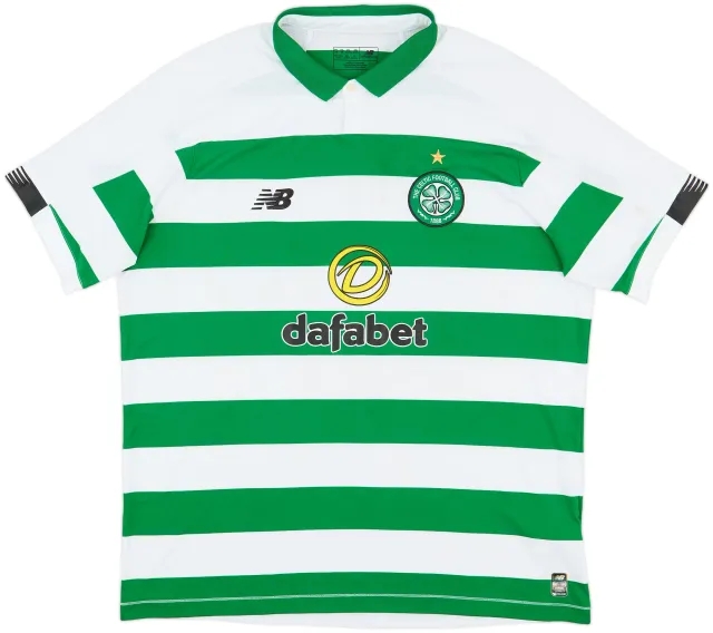NewBalance Celtic Mens SS Home Shirt 2019/20