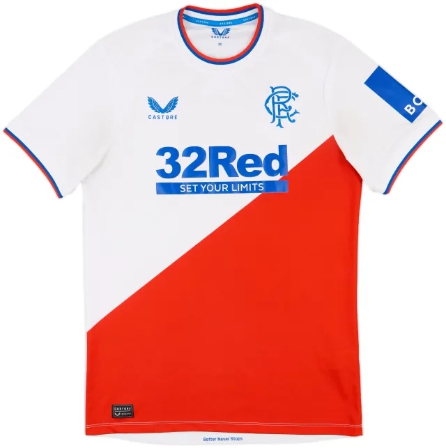 Castore Rangers Mens SS Away Shirt 2022/23