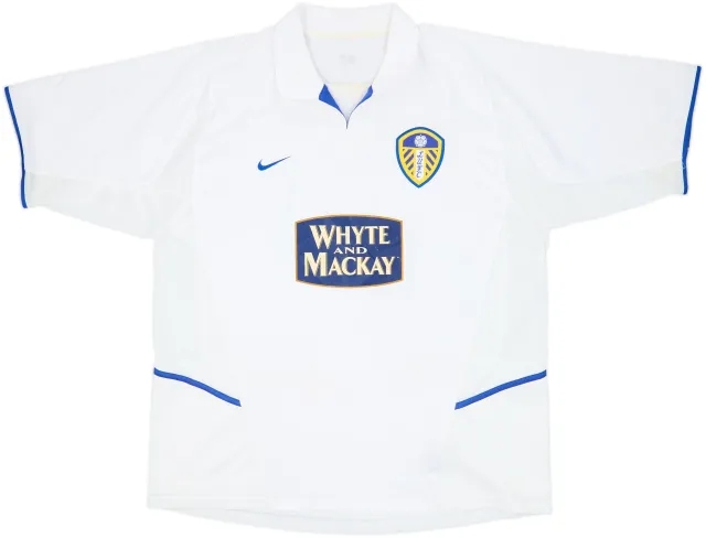 Nike Leeds United Mens SS Home Shirt 2003/04