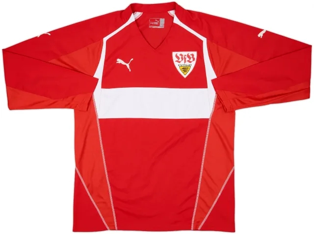 Puma Stuttgart Mens LS Away Shirt 2004/05