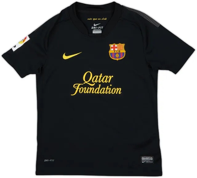 Nike Barcelona Boys SS Away Shirt 2011/12