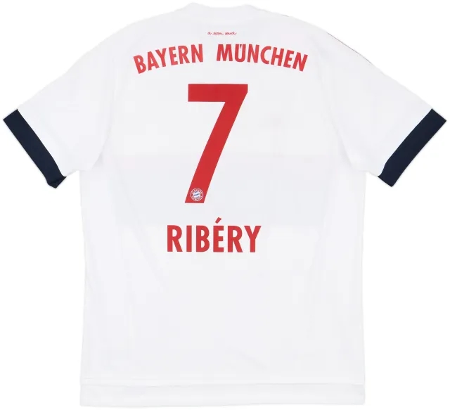 adidas Bayern Munich Mens SS Away Shirt 2015/16