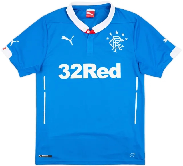 Puma Rangers Mens SS Home Shirt 2014/15