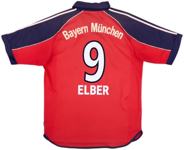 adidas Bayern Munich Mens SS Home Shirt 1999/01