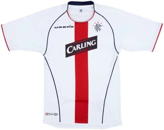 Umbro Rangers Boys SS Away Shirt 2005/06