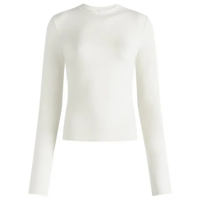 SKIMS Women's Cotton Jersey Long Sleeve T-Shirt Marble