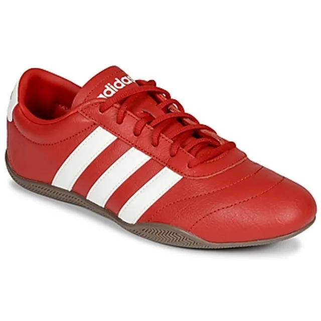 adidas  GRAND COURT LO  women's Shoes (Trainers) in Red