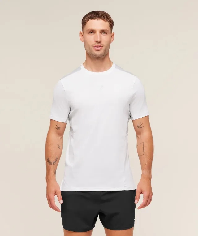  Sport T-Shirt - White/Light Grey
