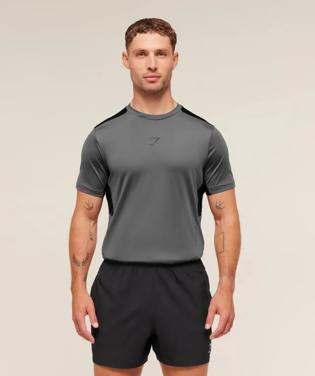  Sport T-Shirt - Dark Grey/Black