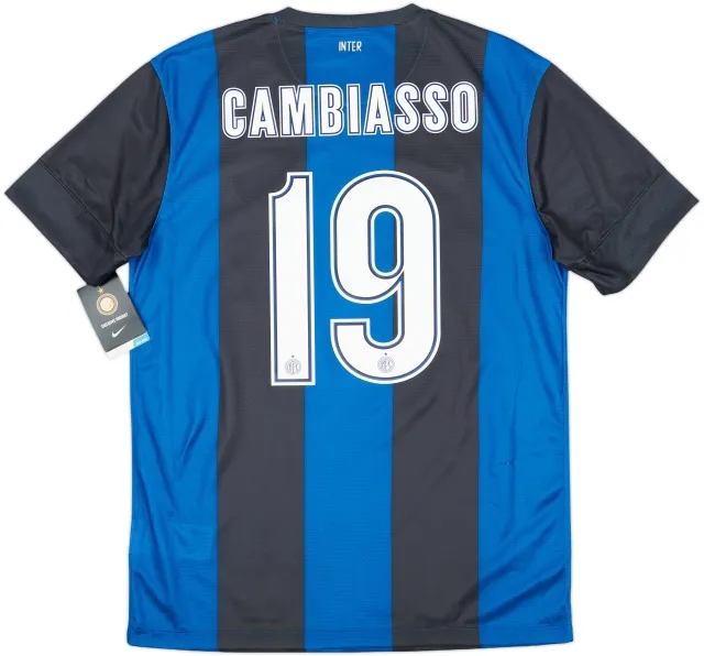 Nike Inter Milan Mens SS Home Shirt 2012/13