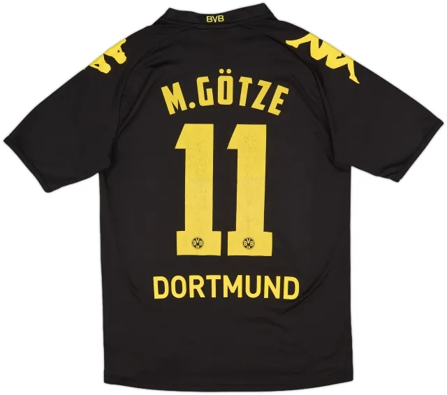 Kappa Borussia Dortmund Mens SS Away Shirt 2011/12