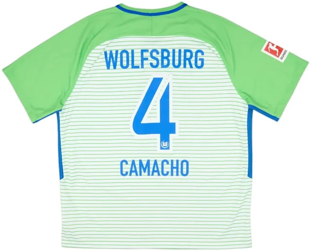 Nike Wolfsburg Mens SS Home Shirt 2017/18