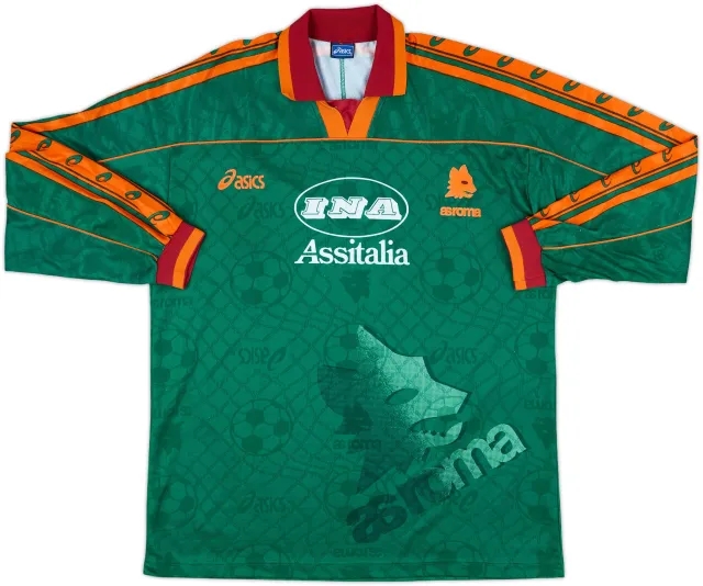 Asics Roma Mens LS Third Shirt 1995/96