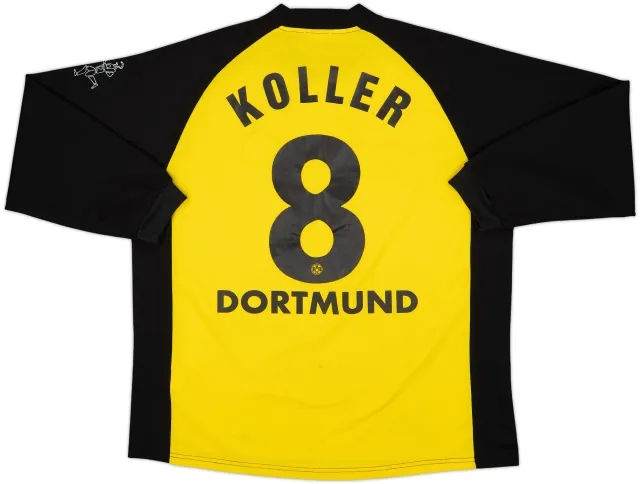 Home Borussia Dortmund Mens LS Home Shirt 2001/02