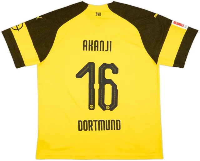 Puma Borussia Dortmund Mens SS Home Shirt 2018/19