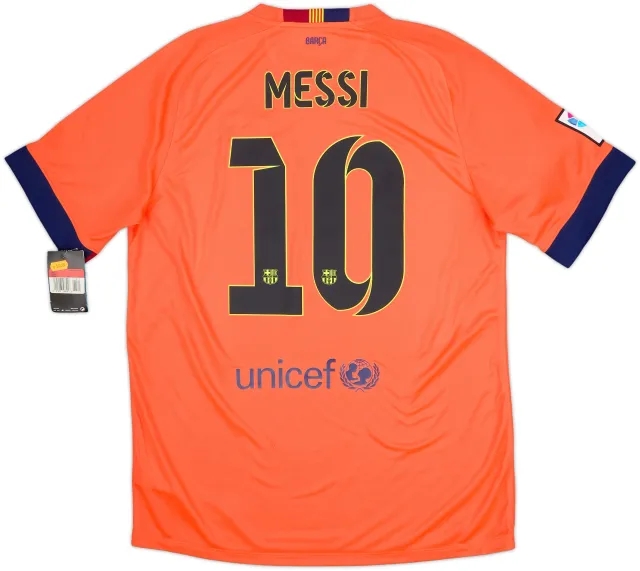 Nike Barcelona Mens SS Away Shirt 2014/15
