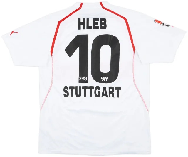 Puma Stuttgart Mens SS Home Shirt 2004/05