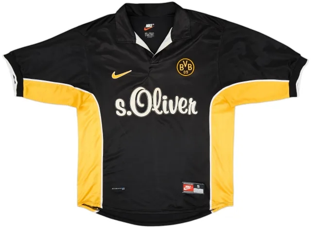 Nike Borussia Dortmund Mens SS Away Shirt 1998/00