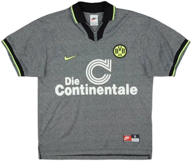 Nike Borussia Dortmund Mens SS Away Shirt 1997/98