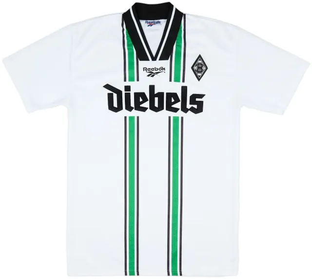 Reebok Borussia Monchengladbach Mens SS Home Shirt 1996/97