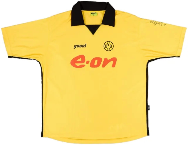 Home Borussia Dortmund Mens SS Home Shirt 2003/04