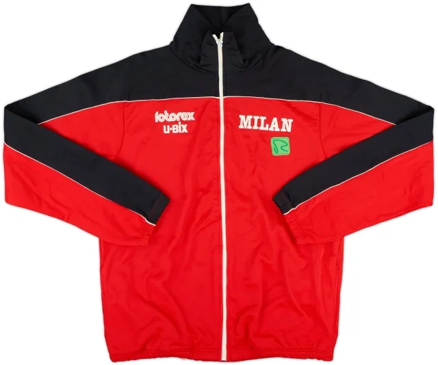 1985-86 AC Milan Gianni Rivera Track Jacket - 8/10 - (S)