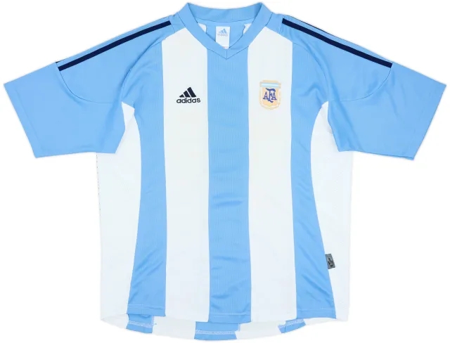 adidas Argentina Mens SS Home Shirt 2002