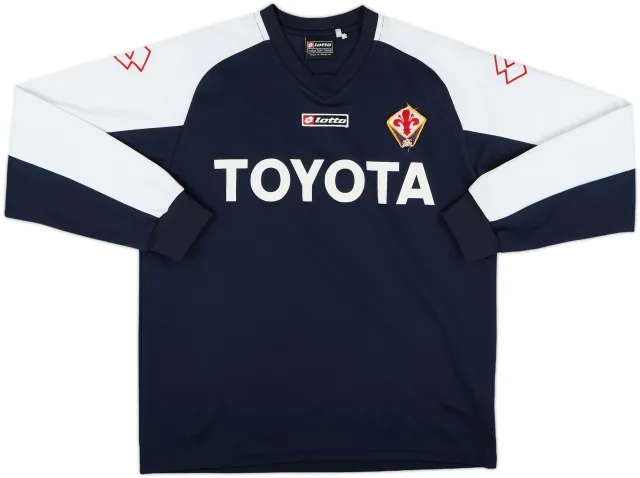 Lotto Fiorentina Mens LS Home Shirt 2005/07
