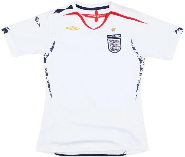2007-09 England Home Shirt - 5/10 - (Women&#039;s S)