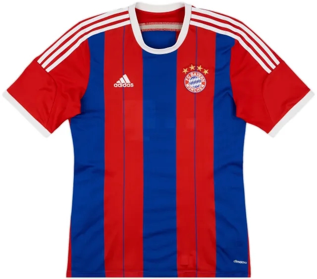 adidas Bayern Munich Mens SS Home Shirt 2014/15