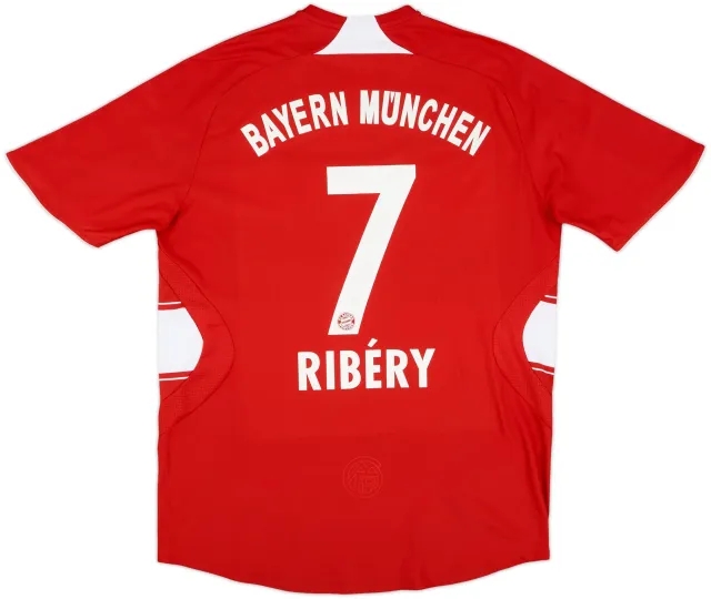 adidas Bayern Munich Mens SS Home Shirt 2007/08