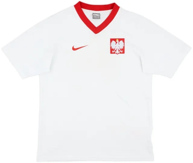 Nike Poland Mens SS Home Shirt 2009