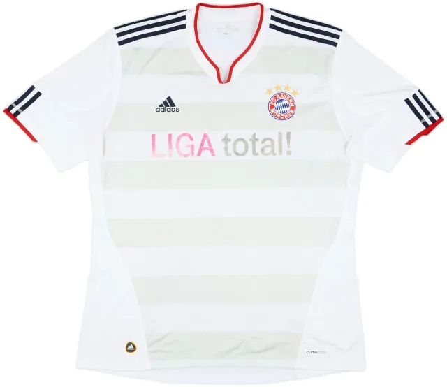 adidas Bayern Munich Boys SS Away Shirt 2010/11